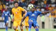 Leonardo Castro, Kaizer Chiefs & Morgan Gould, SuperSport United, December 2018