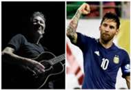 Roger Walters Lionel Messi Pink Floyd Argentina