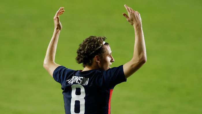 Aaronson USMNT 2020