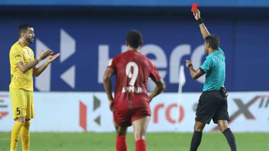 ISL: Ahmed Jahouh and the players who got sent off on ...