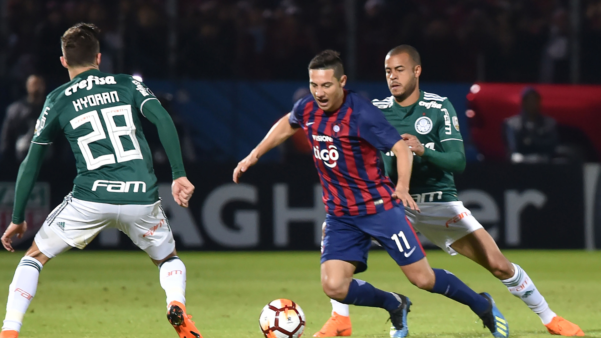 Mayke Oscar Ruiz Cerro Porteno Palmeiras Libertadores 09082018