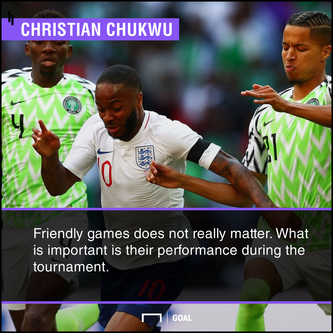 ‘Friendly games doesn't really matter’ Christian Chukwu backs Nigeria