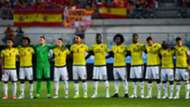 Nómina colombia vs España 2017