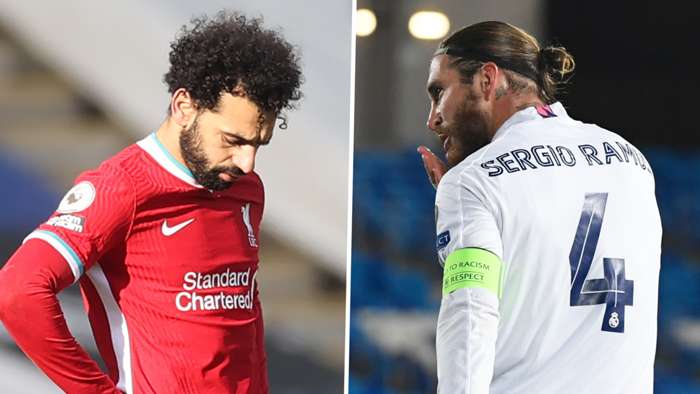 Mohamed Salah Sergio Ramos Liverpool Real Madrid GFX