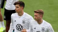 Kai Havertz, Marco Reus, Germany training