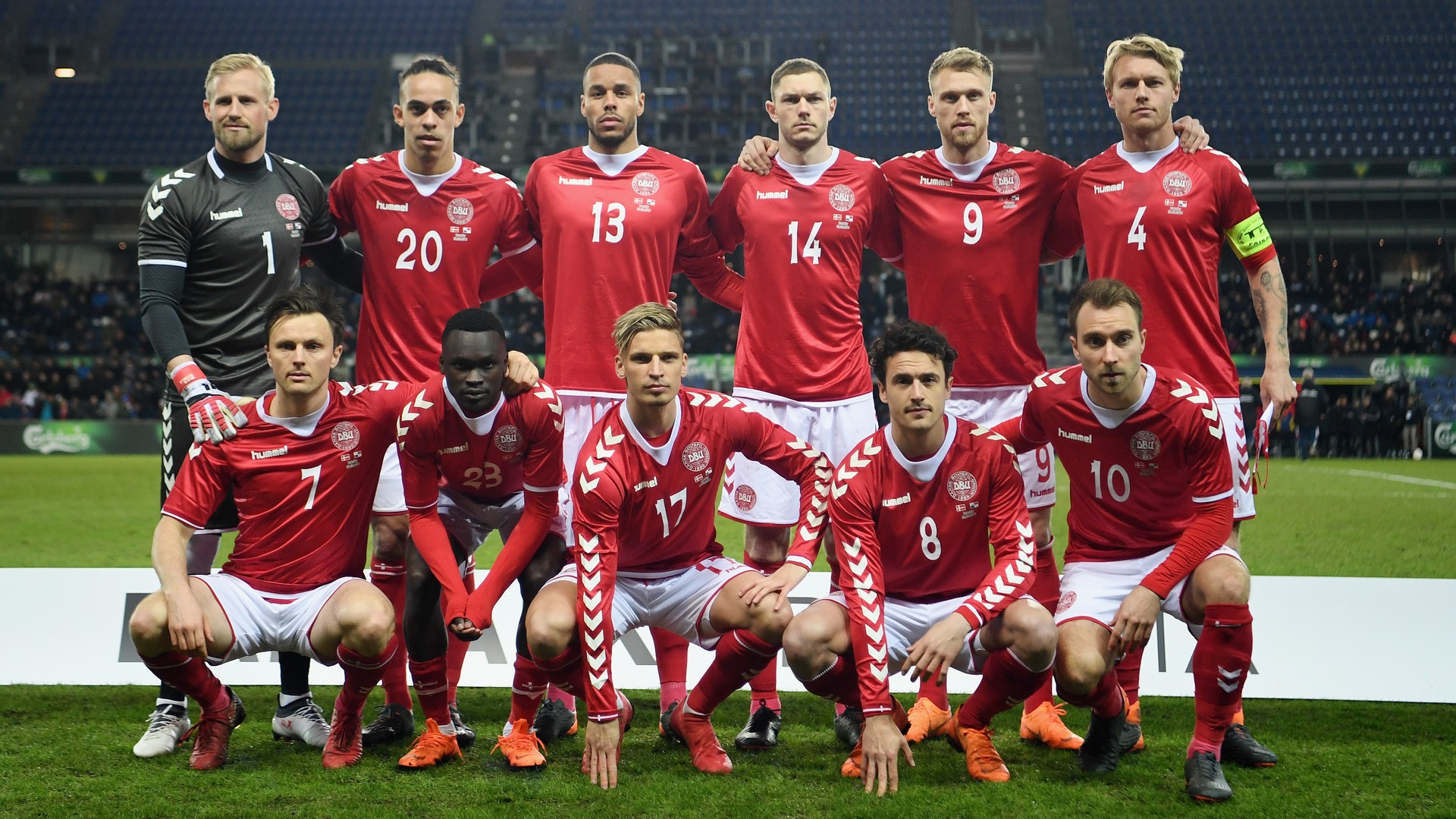 Coupe du Monde Avec Christian Eriksen et Kasper Dolberg, la liste du