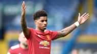 Marcus Rashford Leeds vs Man Utd Premier League 2020-21