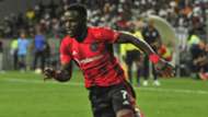 Gabadinho Mhango of Orlando Pirates, February 2020