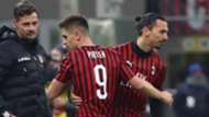 Krzysztof Piatek Zlatan Ibrahimovic Milan