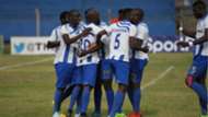 AFC Leopards players v Chemelil Sugar.