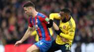 Gary Cahill, Alexandre Lacazette, Crystal Palace vs Arsenal