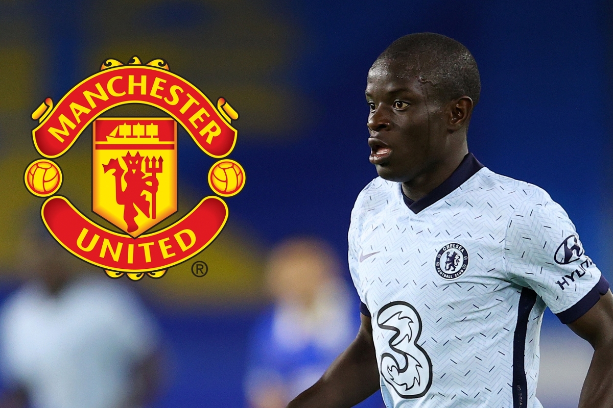 N'Golo Kante Man Utd composite