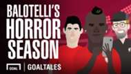 Mario Balotelli's horror season at Liverpool