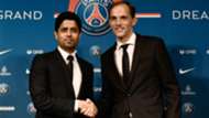 Nasser Al Khelaifi Thomas Tuchel PSG