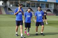 Messi Luis Suárez Piqué Barcelona