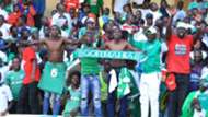 Gor Mahia fans at Kasarani vs DC Motema Pembe.