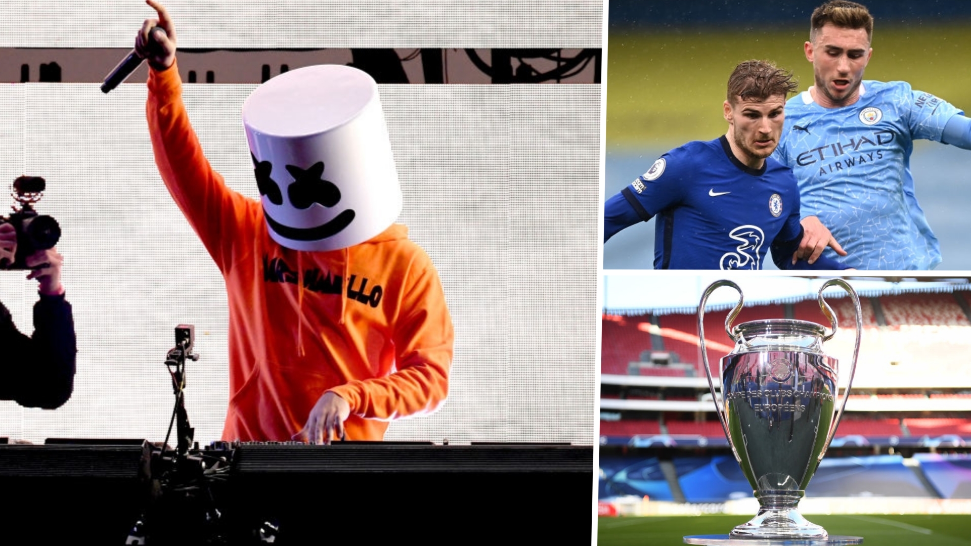 Quien Es Marshmello El Dj Que Toca En La Final De La Champions League Entre Manchester City Vs Chelsea Y Como Es Su Cara Sin Mascara Goal Com