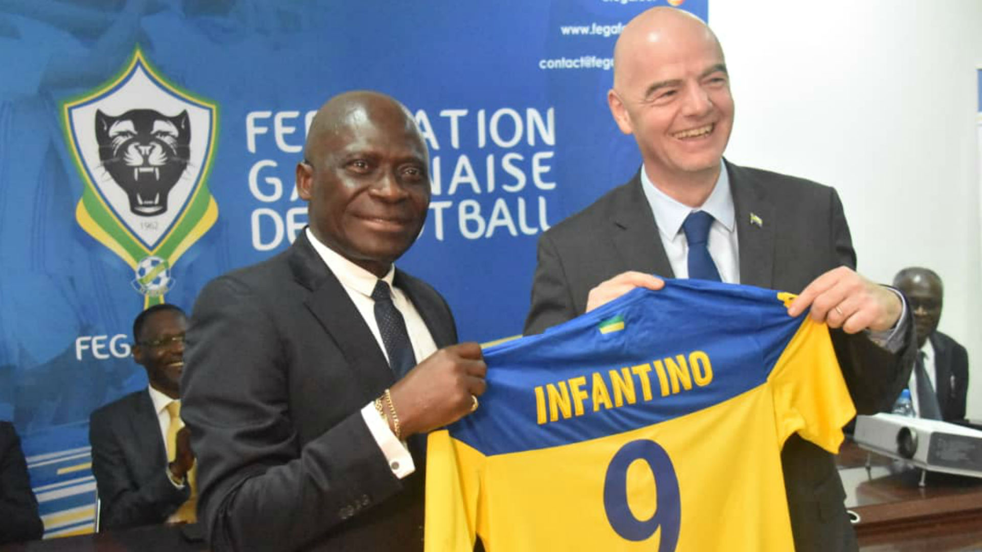 Infantino in Gabon