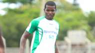 Pascal Ogweno of Kariobanhi Sharks trains with Gor Mahia.