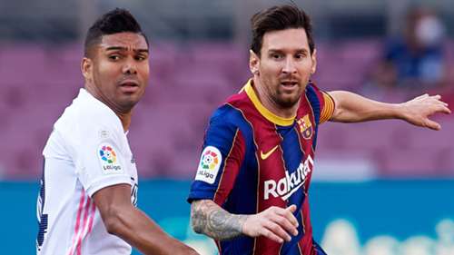 Casemiro Real Madrid Lionel Messi Barcelona 2020-21