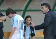 Lionel Messi Tocalli Argentina Hungria 2005