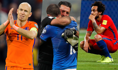 Catedral acelerador nostalgia El porqué las ausencias de Chile, Italia y Holanda en el Mundial 2018 no es una sorpresa | Goal.com Catedral acelerador nostalgia El porqué las ausencias de Chile, Italia y Holanda en el Mundial 2018 no es una sorpresa | Goal.com