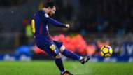 Lionel Messi Real Sociedad Barcelona LaLiga 14012018