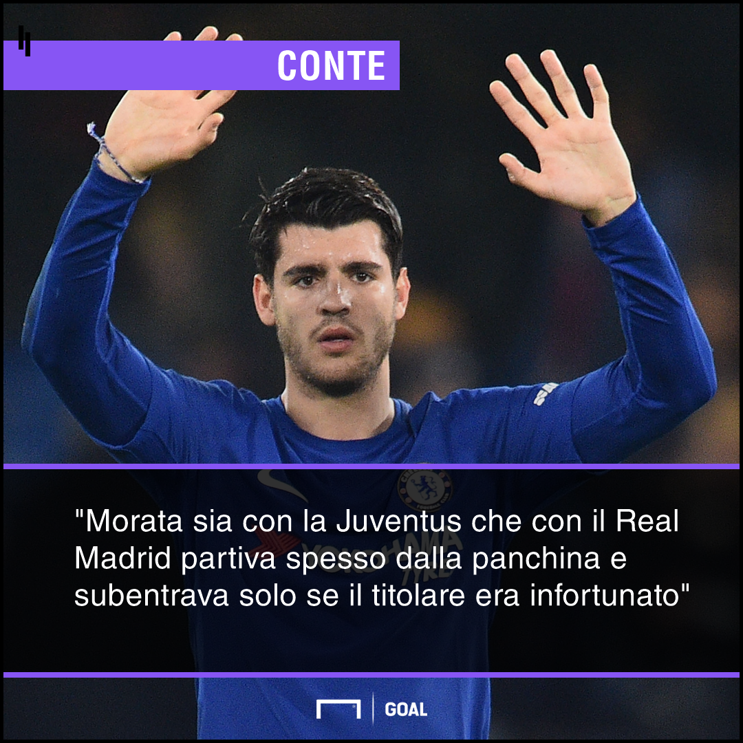 Conte punzecchia Morata: "Alla Juventus e al Real Madrid ...