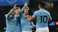Sergio Aguero Kevin De Bruyne David Silva Manchester City