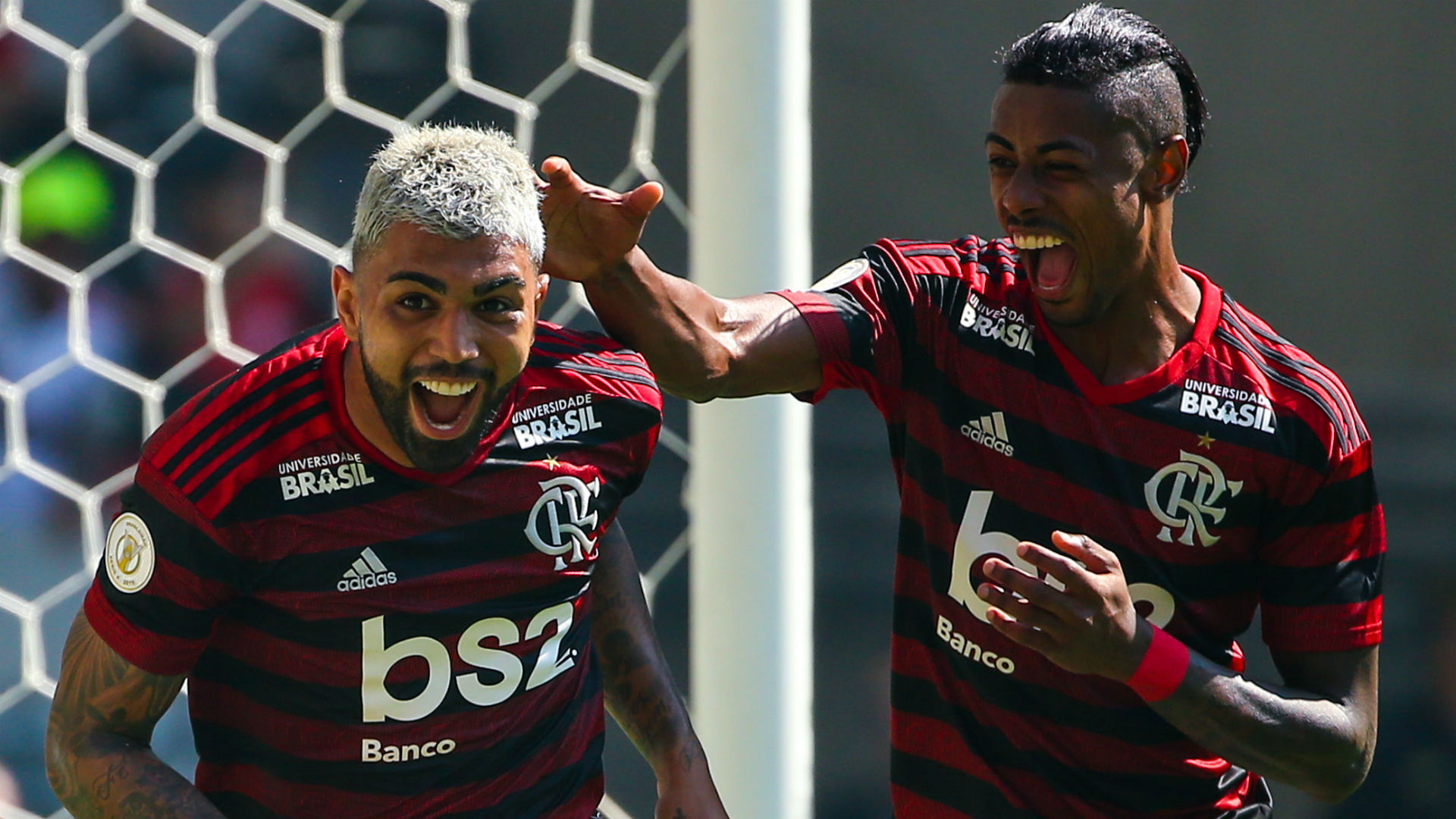 Gabigol e Bruno Henrique: nunca uma dupla foi tão artilheira no Brasileirão | Goal.com