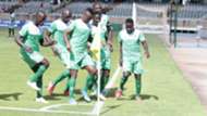 Joash Onyango and Kenneth Muguna of Gor Mahia.