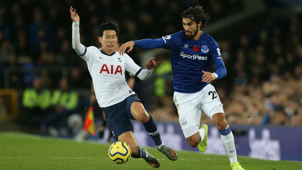 Everton v Tottenham Hotspur Match Report, 03/11/2019