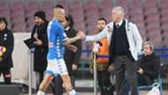 Marek Hamsik Carlo Ancelotti Napoli