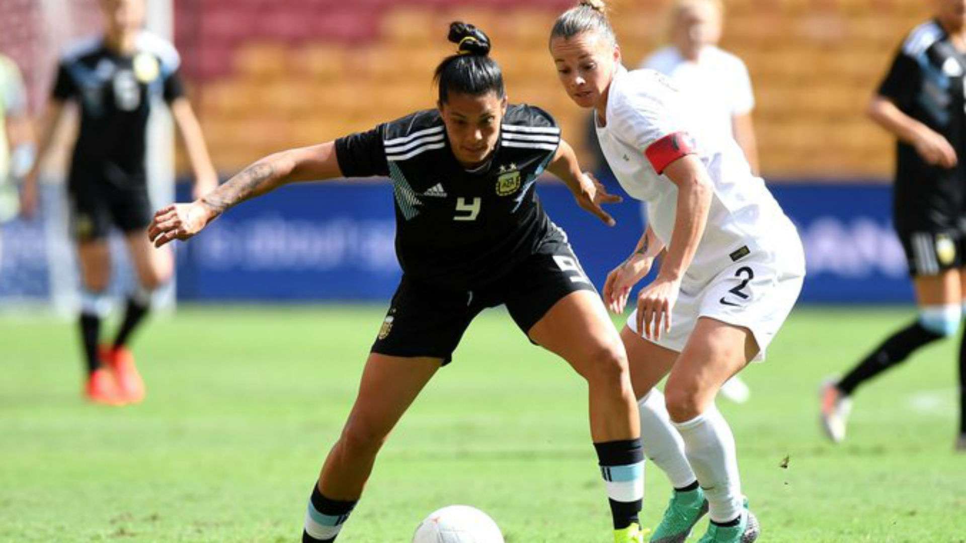 Seleccion Argentina Femenina De Futbol Plantel Dt Figuras Y Capitana Goal Com