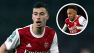 Gabriel Martinelli Pierre-Emerick Aubameyang