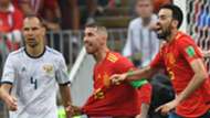 Sergio Ramos Spain Russia