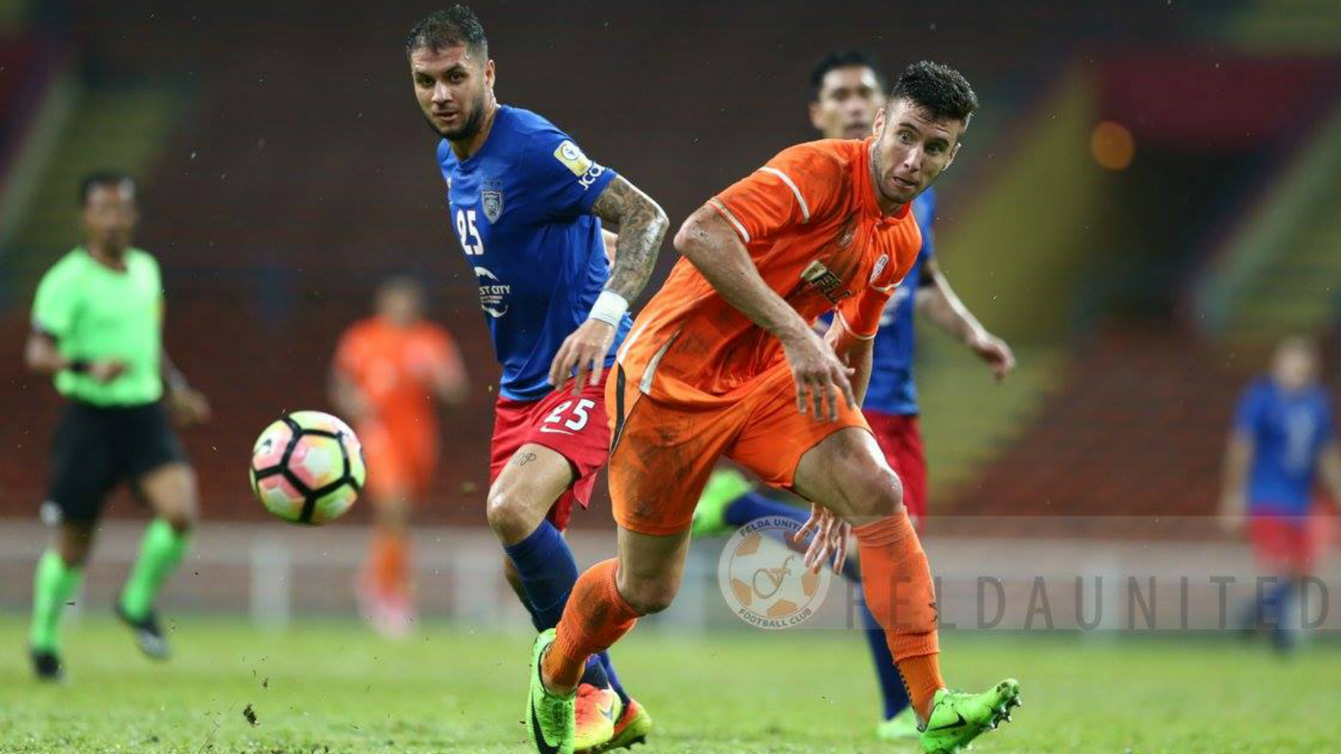 Junior Eldstal, ,Johor Darul Ta'zim, Thiago Augusto, Felda United, Super League