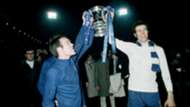 Ron Harris Peter Osgood Chelsea 1970 FA Cup champions