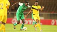 Humphrey Mieno of Gor Mahia v Pius Buswita of Yanga Tanzania