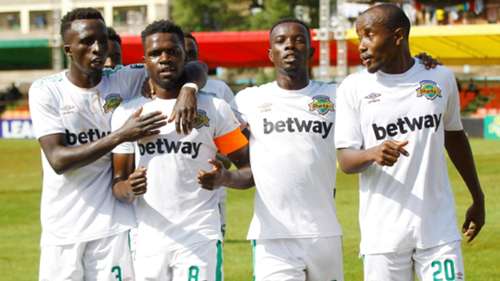 Patillah Omoto vs Erick Kapaito of Kariobangi Sharks.