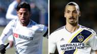 Carlos Vela Zlatan Ibrahimovic Split Image 07302019