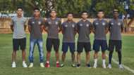 Saurabh Meher, Ajin Tom, Mohammed Sarif, Joysana Singh, Aman Chetri, Aimol Chongompipa Reamsochung Hendry Chennaiyin FC 'B' team