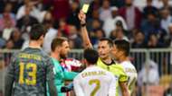 Árbitro en el Real Madrid-Atlético