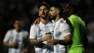 Lionel Messi Sergio Aguero Argentina Haiti international friendly 2018