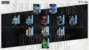 Serie A Team Of The Decade Gianluigi Buffon Gonzalo Higuain In