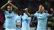 Fernandinho Fabian Delph Manchester United Manchester City Premier League 10122017