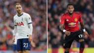 Christian Eriksen Fred Tottenham Man Utd