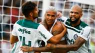 Deyverson, Felipe Melo e Gustavo Scarpa - Palmeiras x Vasco - 25/11/2018