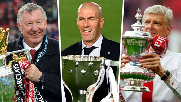Alex Ferguson Zinedine Zidane Arsene Wenger