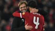 Virgil van Dijk Jurgen Klopp